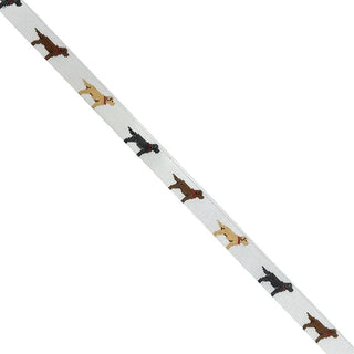 Labs Belt   Assorted   Design End to End Painted Canvas Elm Tree Needlepoint 
