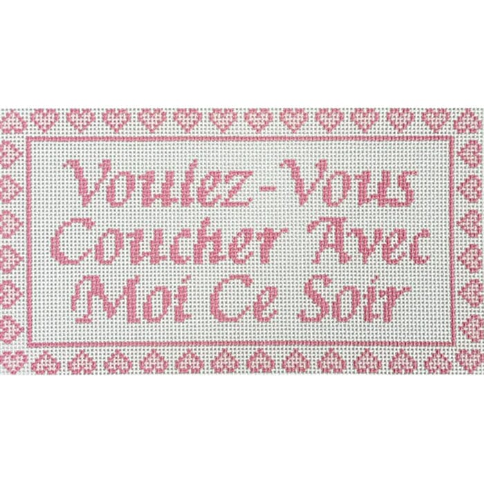 Lady Marmalade Printed Canvas SLS Needlepoint  - 1