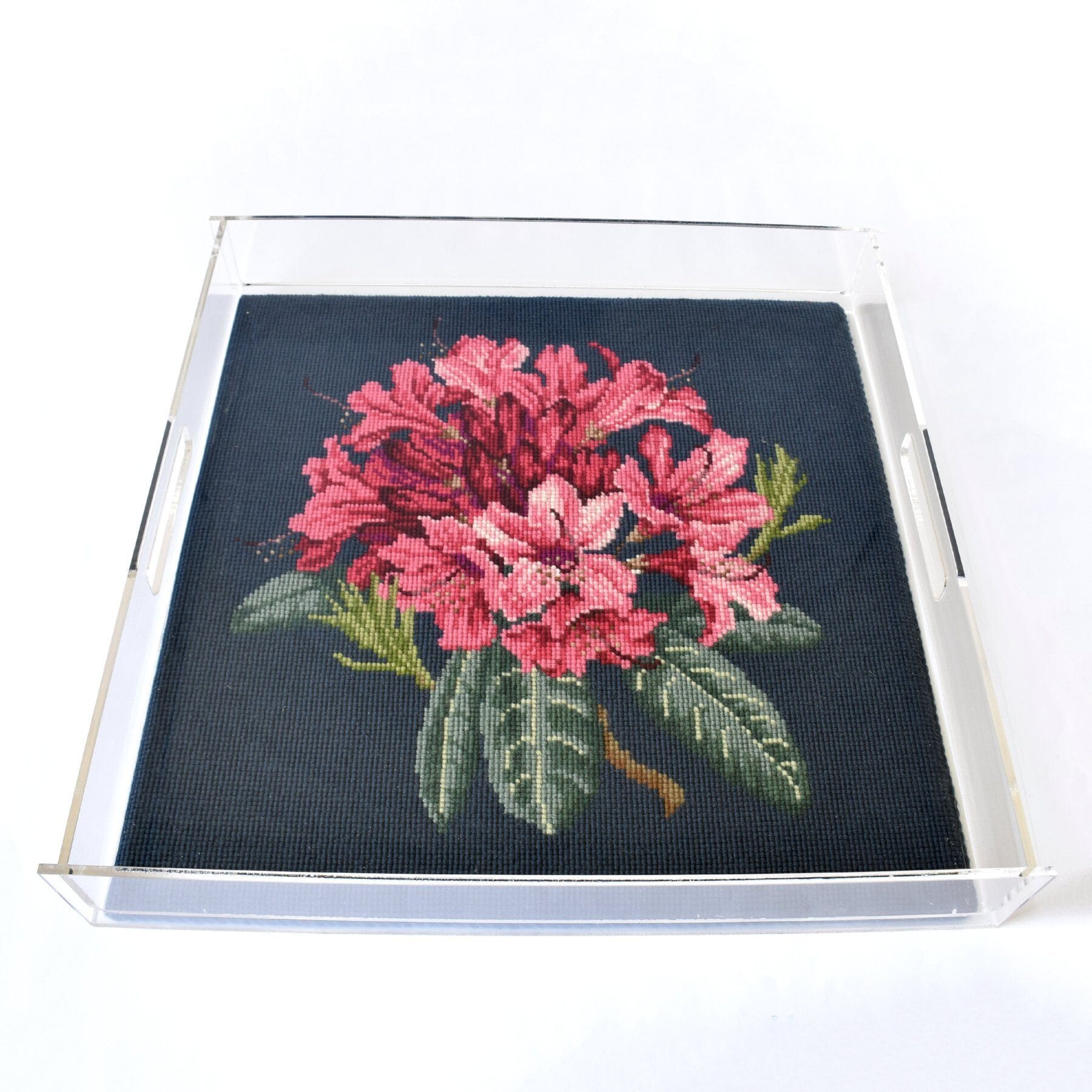 Large Acrylic Tray 16" x 16" Accessories Needlepoint.Com 
