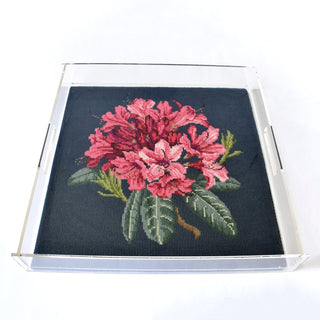 Large Acrylic Tray 16" x 16" Accessories Needlepoint.Com 
