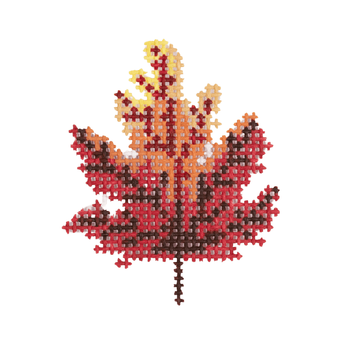 Leaf Mini Painted Canvas Arden Gray Co.  - 1