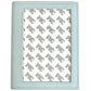 Leather Passport Cover - Ice Blue Pebbled Leather Goods Rachel Barri Designs 