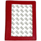 Leather Passport Cover - Red Pebbled Leather Goods Rachel Barri Designs 