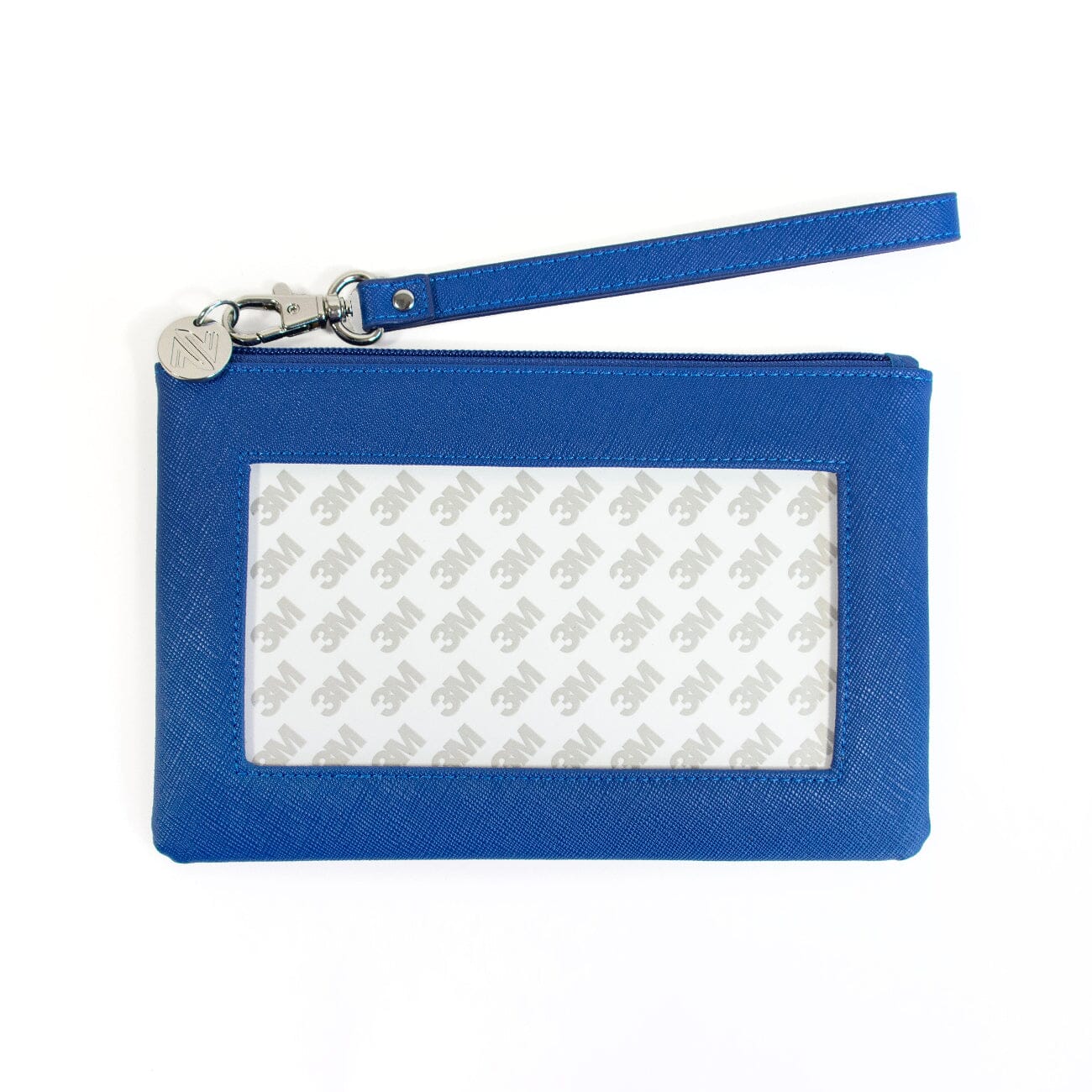 Leather Pouch   Blue Leather Goods Needlepoint.Com 
