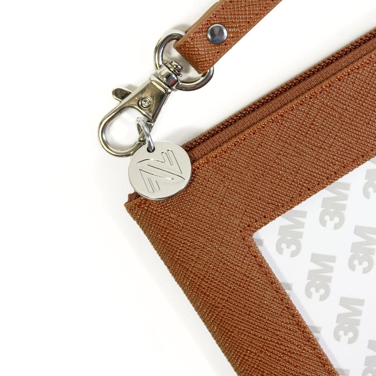 Leather Pouch   Brown Leather Goods Needlepoint.Com 
