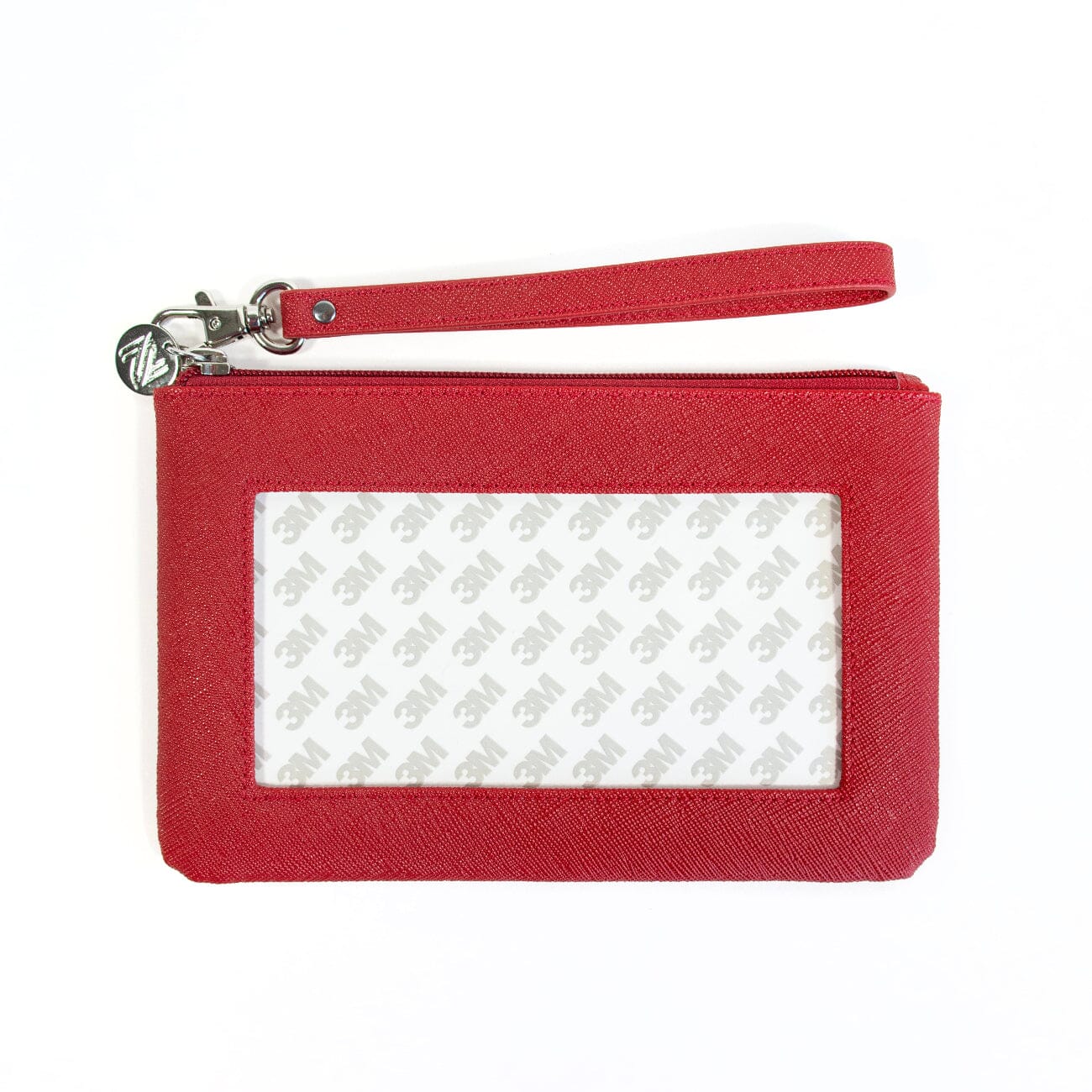 Leather Pouch   Red Leather Goods Needlepoint.Com 

