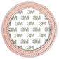 Leather Self-Finishing Round Magnet - Light Pink Leather Goods Planet Earth Leather 