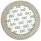 Leather Self-Finishing Round Magnet - Moonbeam Leather Goods Planet Earth Leather 
