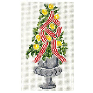 Lemon Tree Painted Canvas Camilla Moss 
