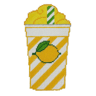 Lemonade Cup Painted Canvas Rachel Donley 
