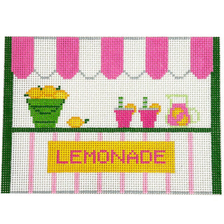 Lemonade Stand Painted Canvas Rachel Donley 
