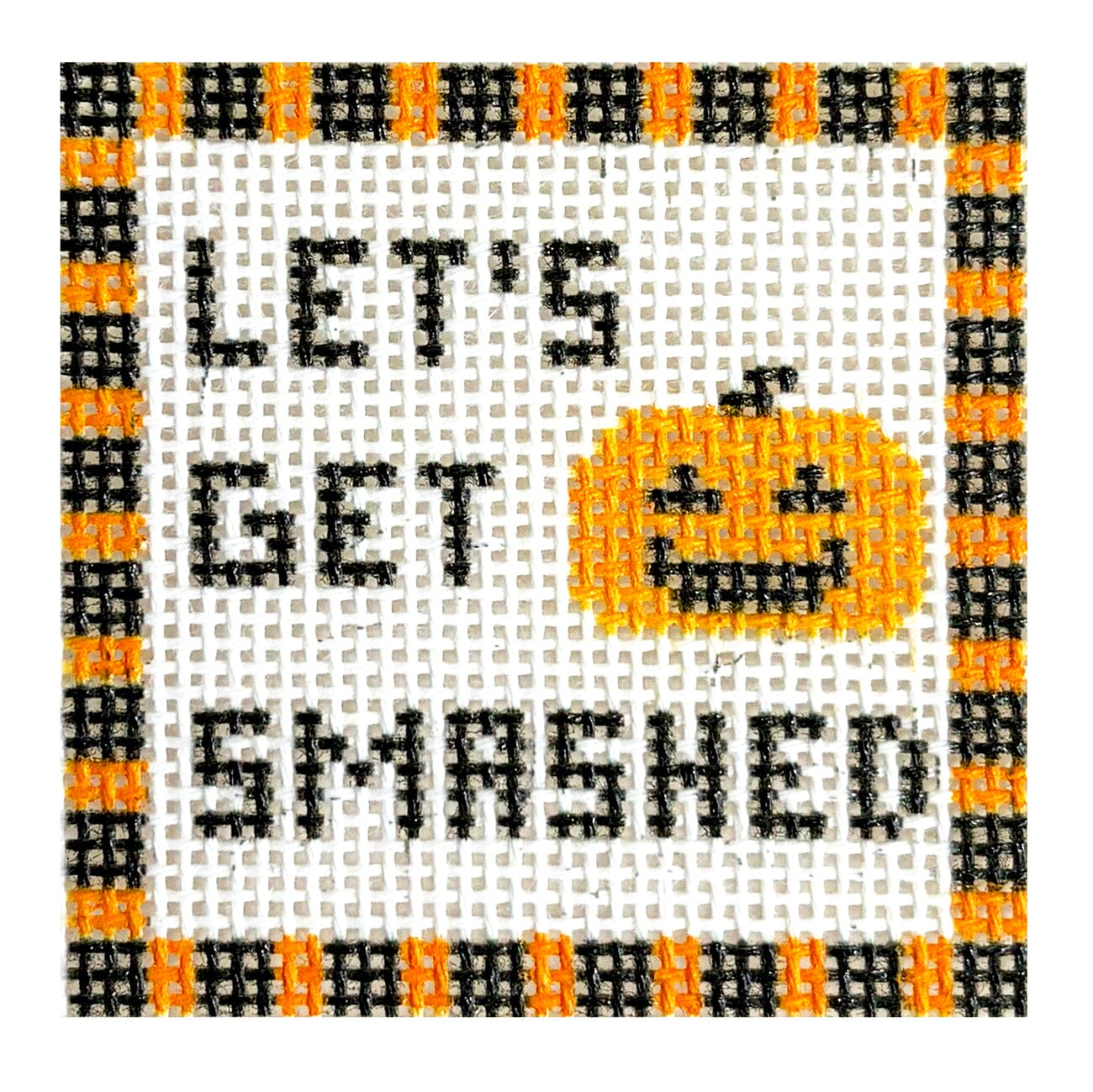 Let's Get Smashed, Small Square Printed Canvas KCN Designers  - 1