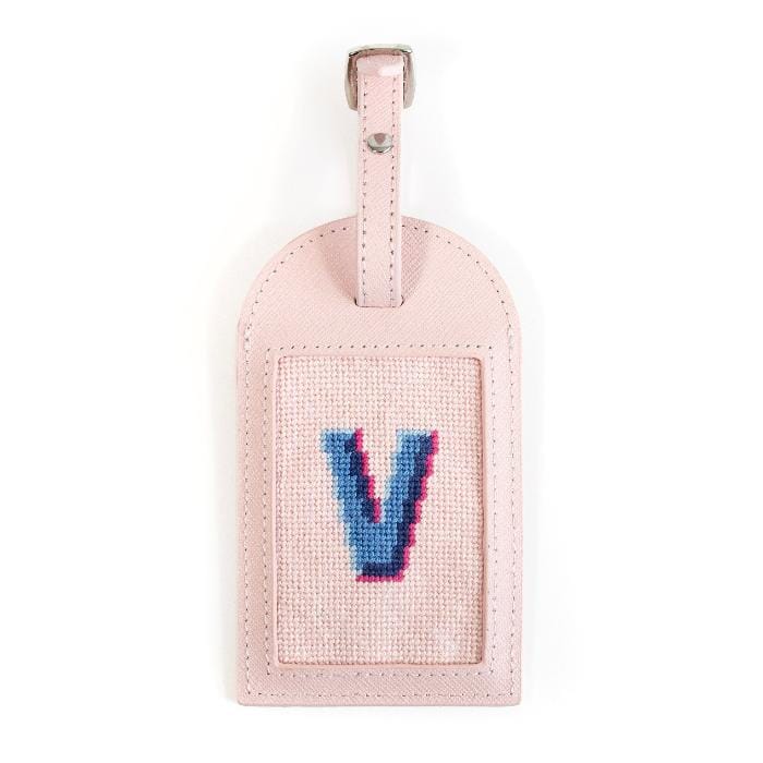 Letter Insert Printed Canvas Two Sisters Needlepoint 
