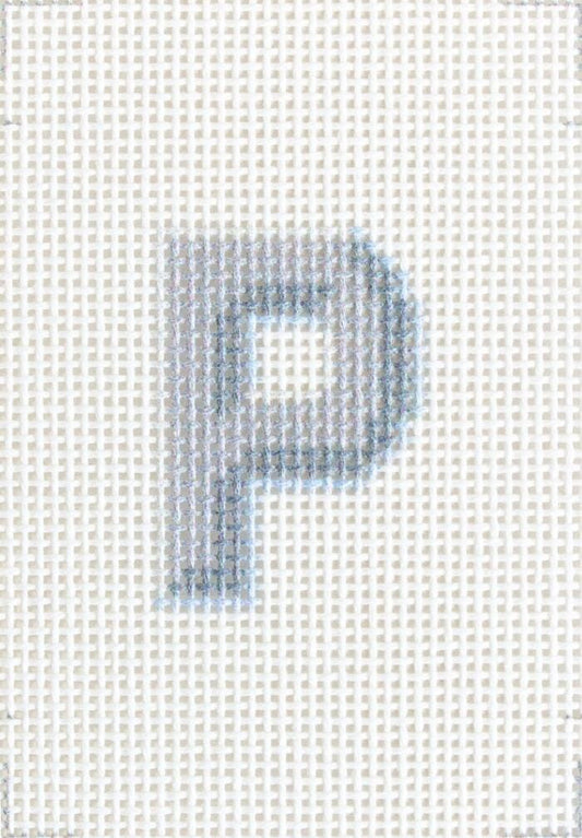 Letter Insert Printed Canvas Two Sisters Needlepoint 