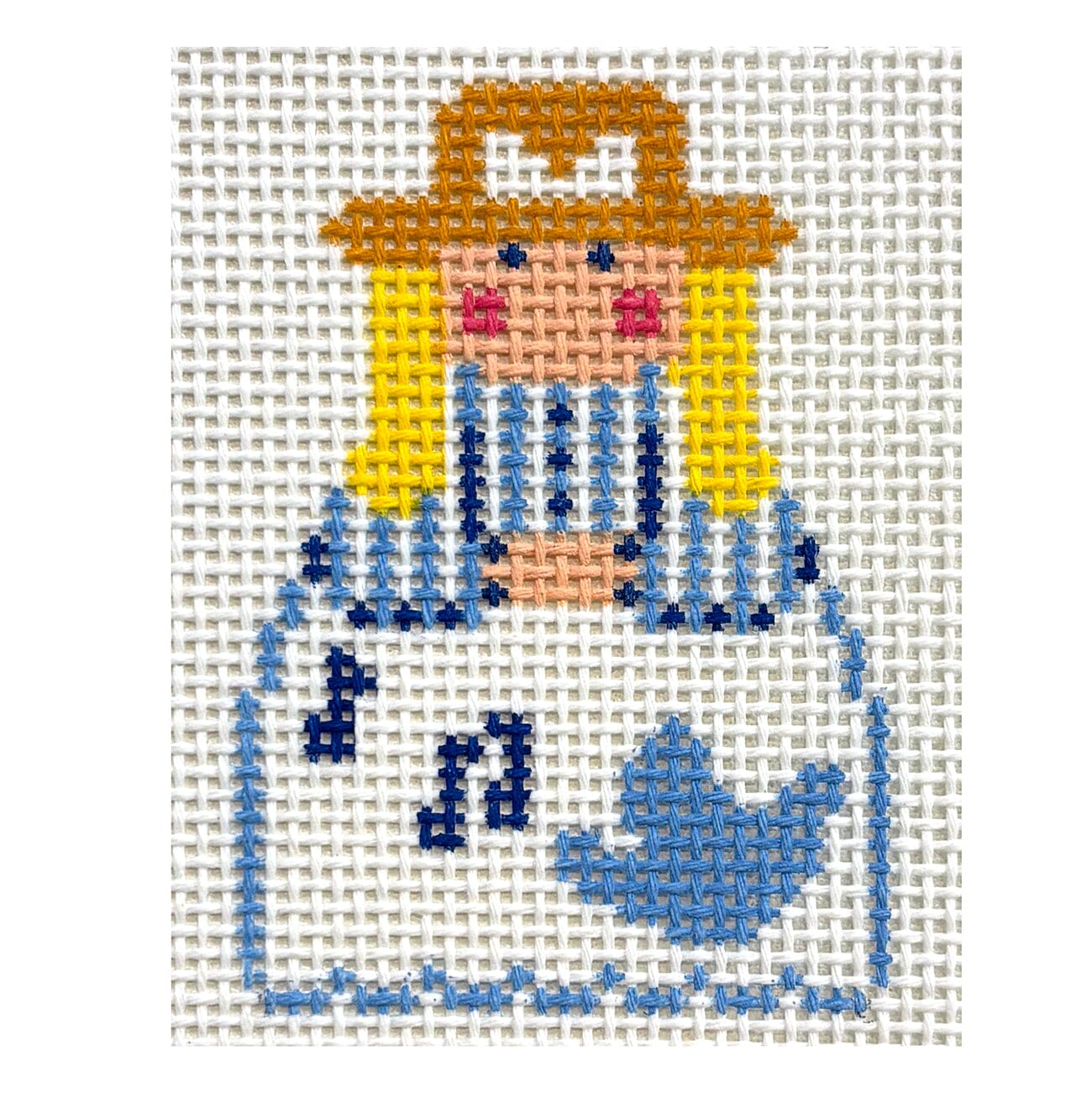 Liesel Angel Painted Canvas KCN Designers  - 1