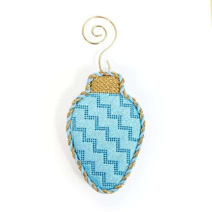 Light Blue Lightbulb Kit Kits Needlepoint.Com 
