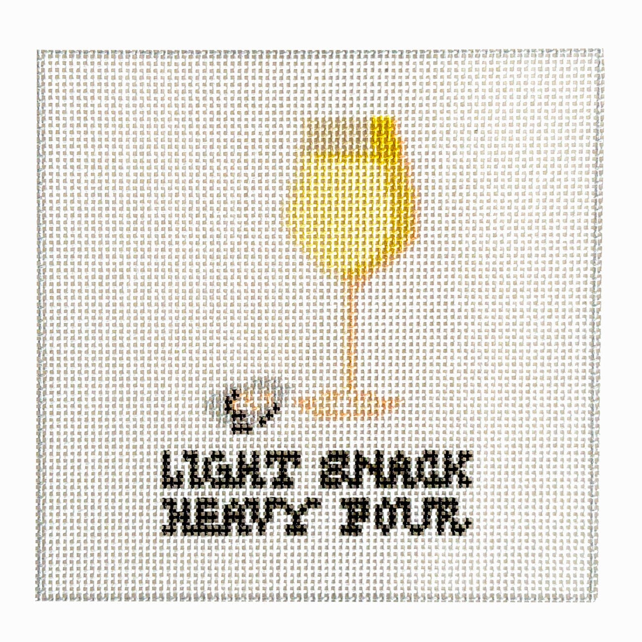 Light Snack Heavy Pour Printed Canvas KCN Designers  - 1