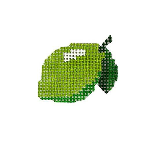 Lime Mini Painted Canvas MF Needlepoint 