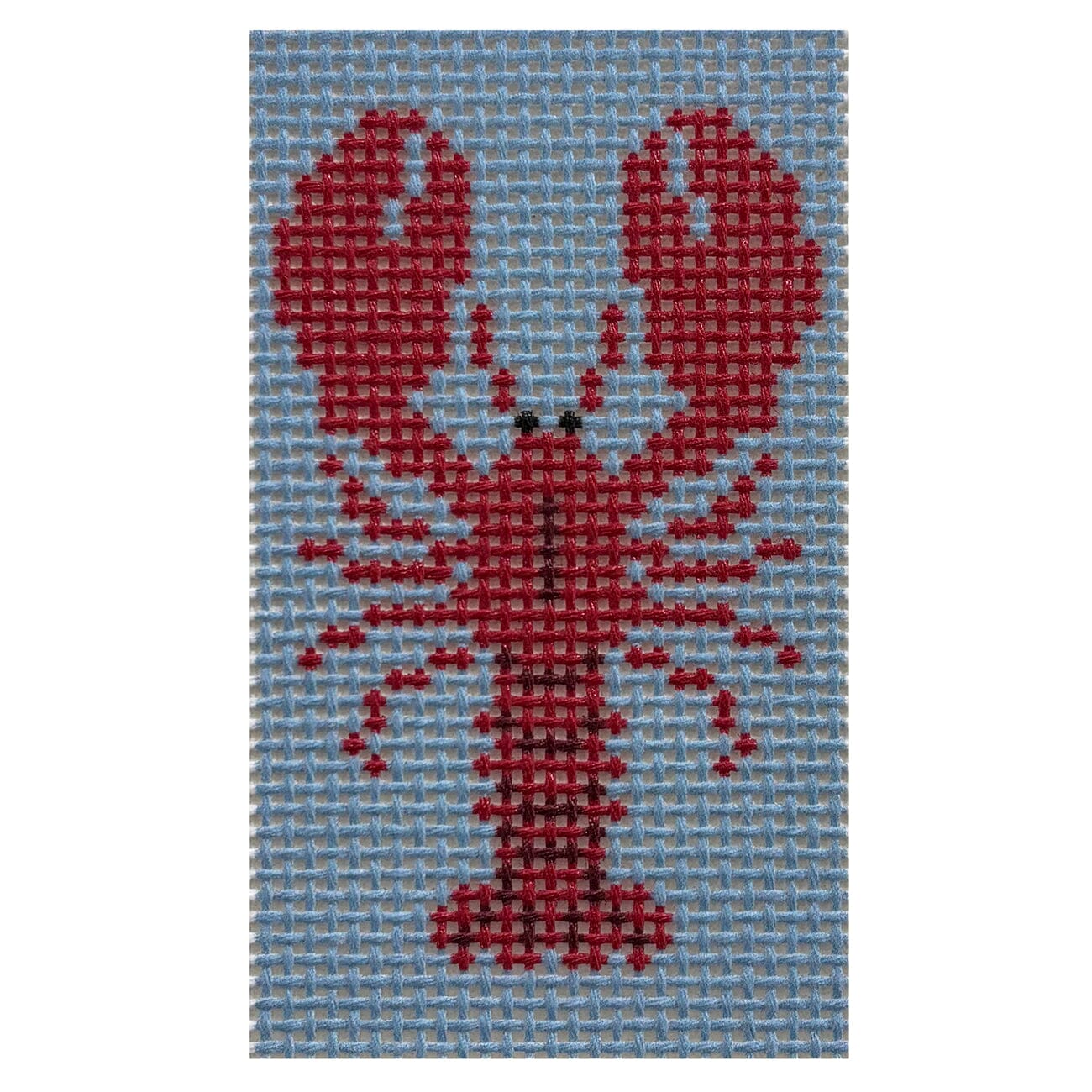 Little Red Lobster Painted Canvas Ann Kaye Studio  - 1