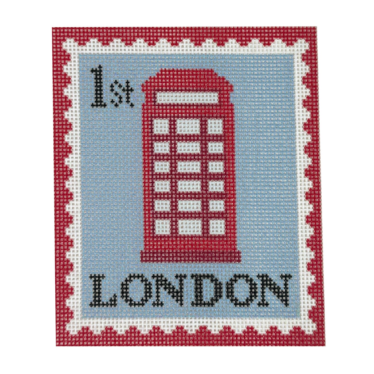 London Calling Painted Canvas Maura Nolan Designs 
