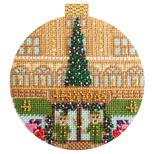 London Store Fronts- Harrods Printed Canvas Needlepoint To Go 