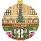 London Store Fronts- Harrods with Stitch Guide Printed Canvas Needlepoint To Go 