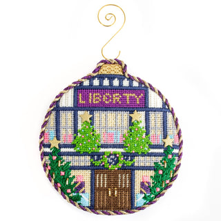 London Store Fronts  Liberty Printed Canvas Needlepoint To Go 
