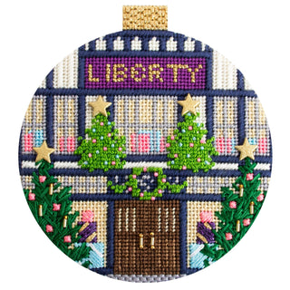 London Store Fronts  Liberty Printed Canvas Needlepoint To Go 
