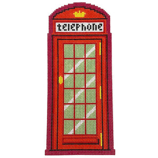 London Telephone Booth Painted Canvas Francis Abel Studio 
