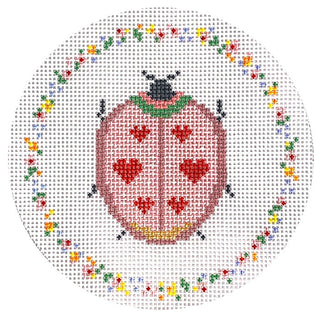 Love Bug Beetle Painted Canvas Coco Frank Studio 
