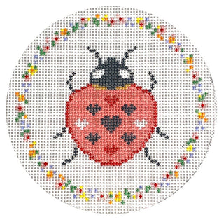 Love Bug Ladybug Painted Canvas Coco Frank Studio 
