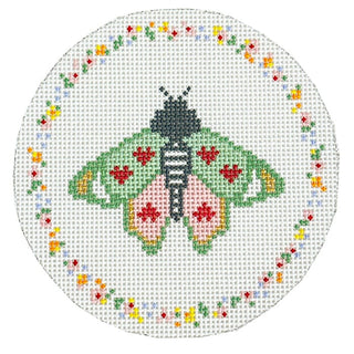 Love Bug Moth Painted Canvas Coco Frank Studio 
