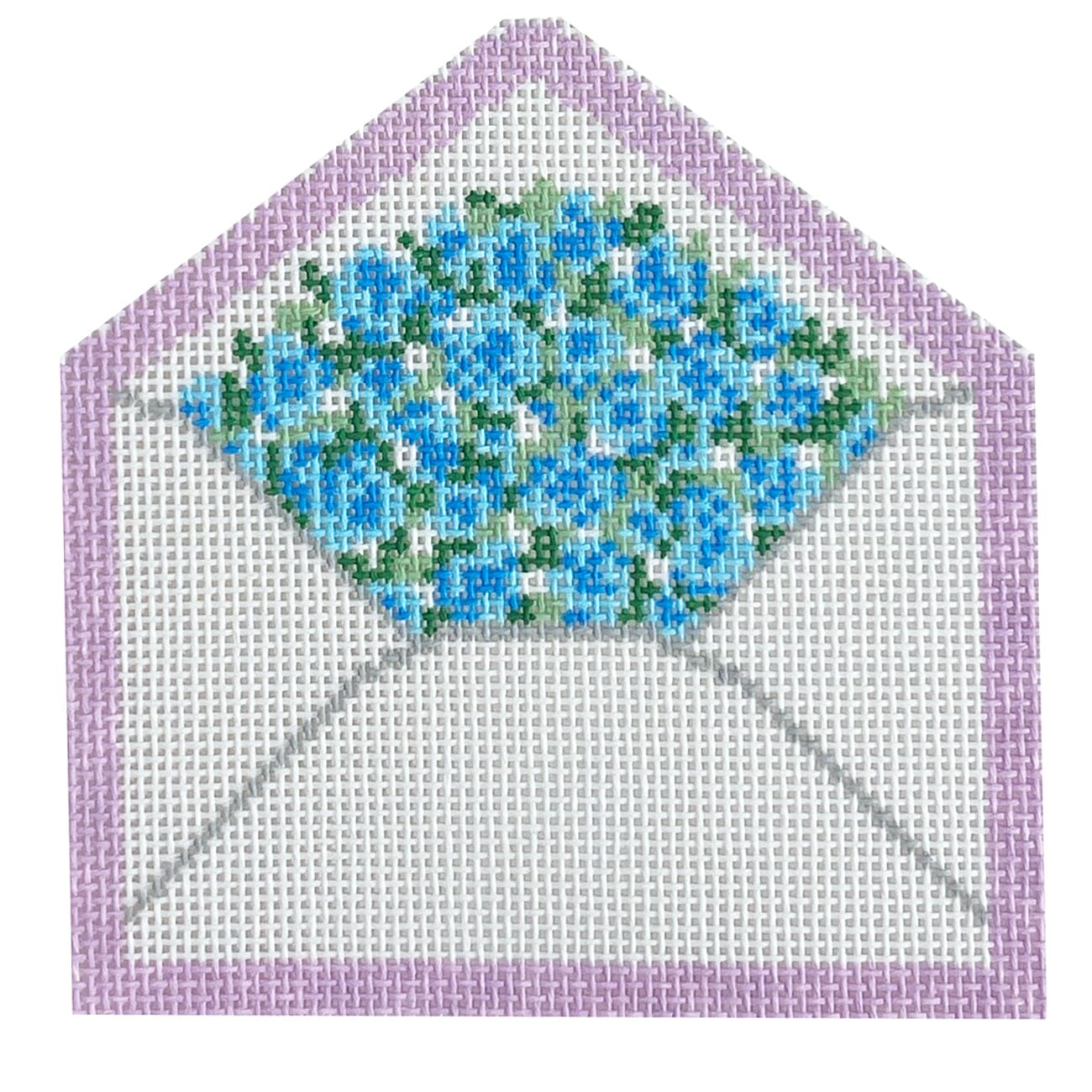 Love Letter Lavender Painted Canvas Coco Frank Studio  - 1