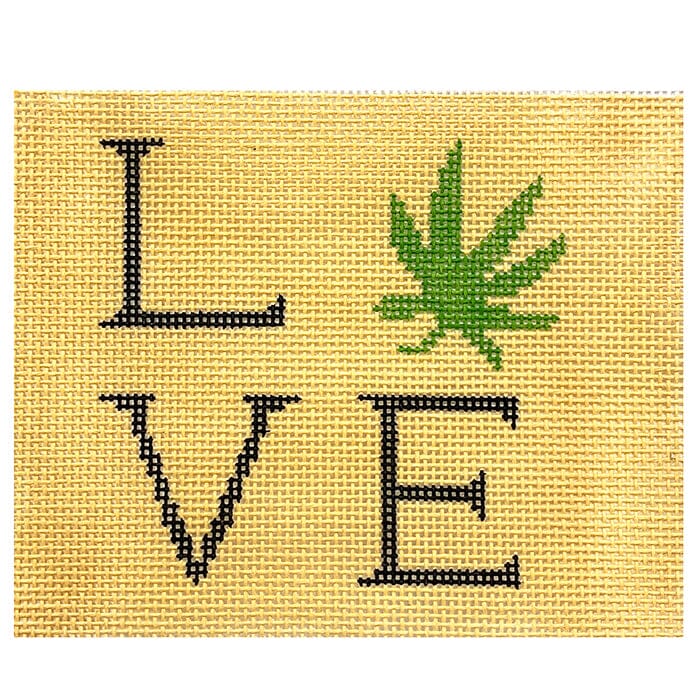 Love My Pot on 18 Painted Canvas Vallerie Needlepoint Gallery 