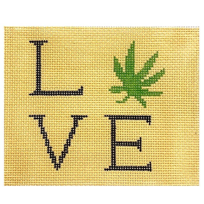 Love My Pot on 18 Painted Canvas Vallerie Needlepoint Gallery  - 1