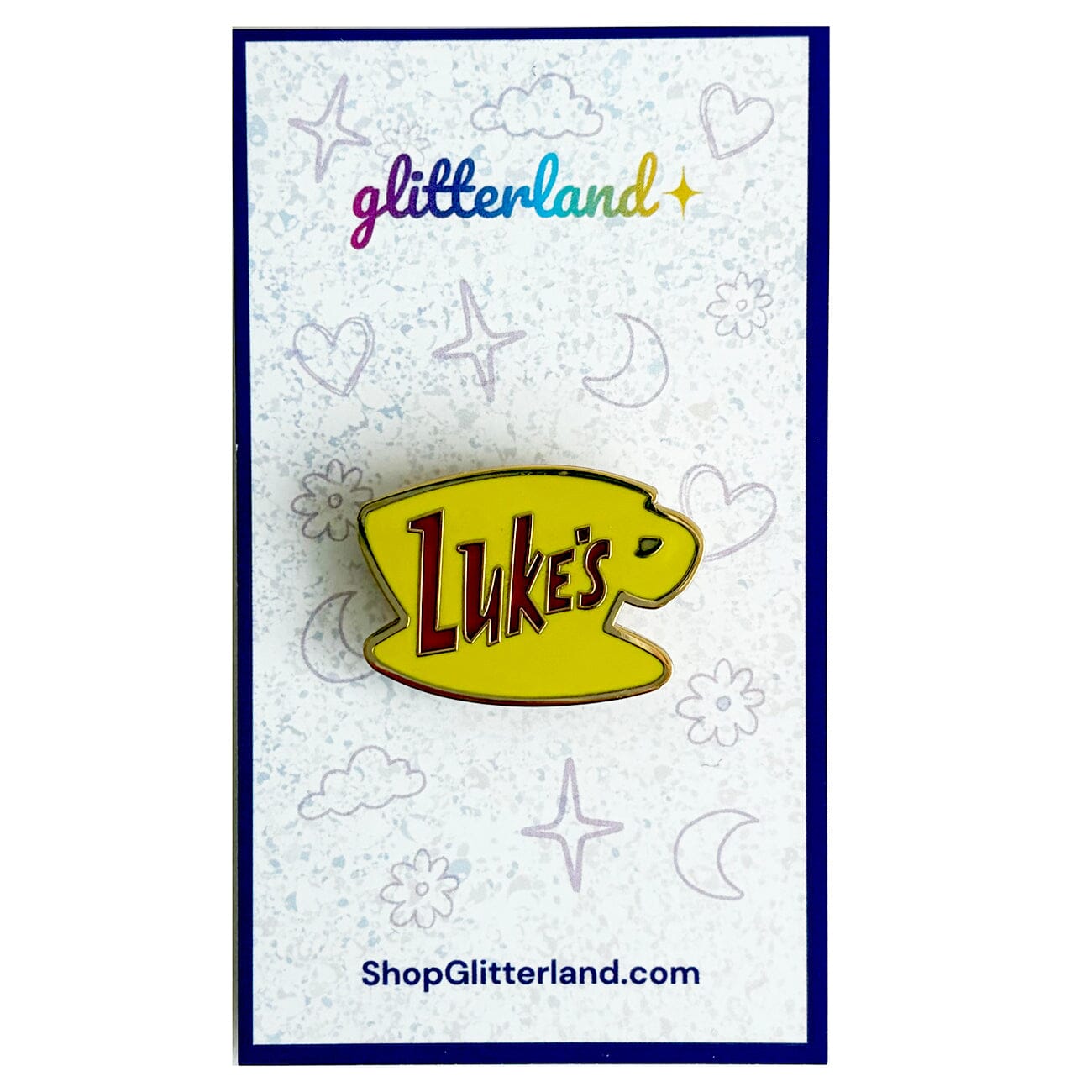 Luke's Yellow Needle Minder Accessories Glitterland  - 1