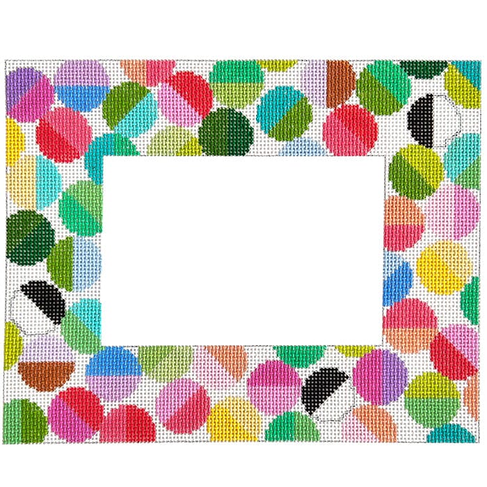 Lulu Frame Painted Canvas Elizabeth Crane Swartz Designs 
