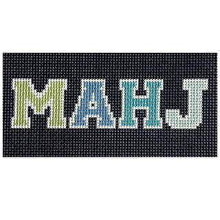 MAHJ   Navy 3x6 Needlepoint.Com 
