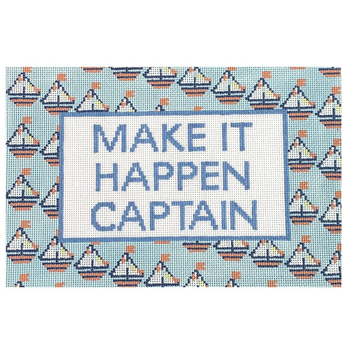 Make It Happen Captain Painted Canvas KCN Designers 