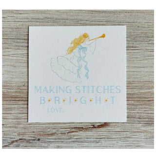 Making Stitches Bright   Angel Gift Tag Pack Accessories Caroline Webb Designs 
