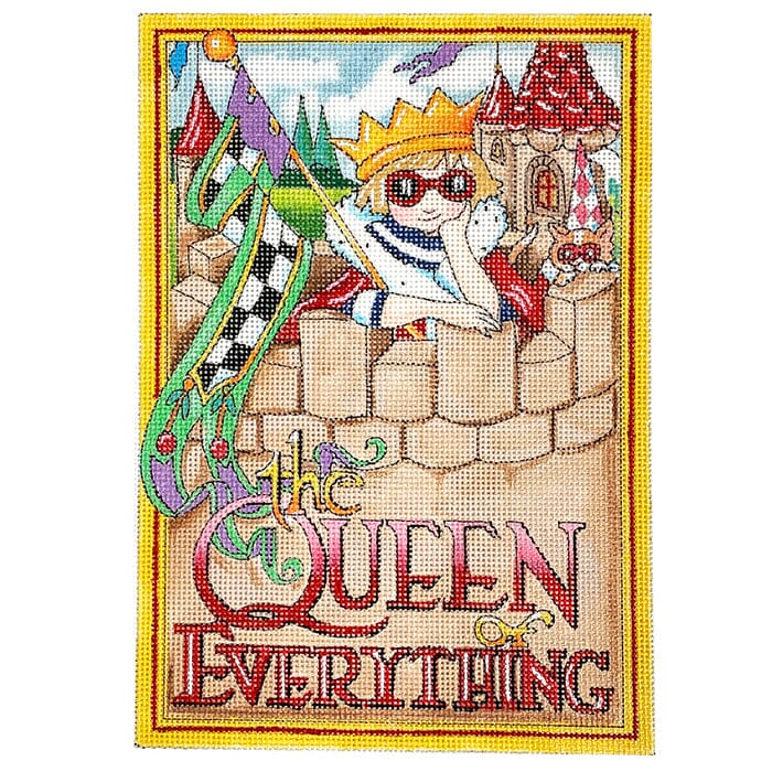 Mary’s World: Queen of Everything Painted Canvas Painted Pony Designs  - 1