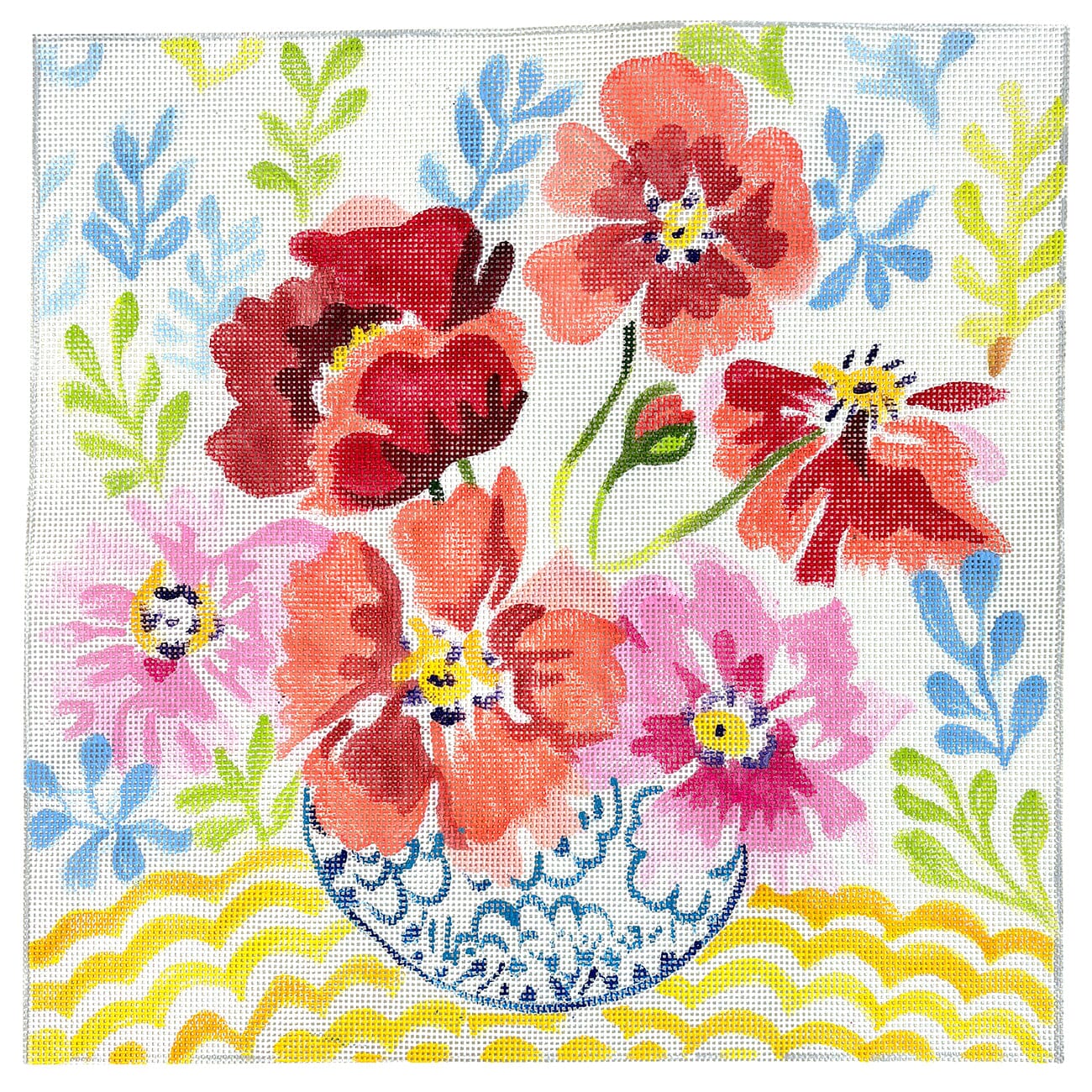 Matisse's Table #21 Painted Canvas Jean Smith 
