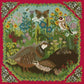 Meadow Needlepoint Kit Kits Elizabeth Bradley Design Bright Red 