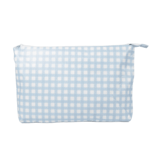 Medium Stash Bag 13x9   Blue Picnic Accessories Wipstitch Needleworks 
