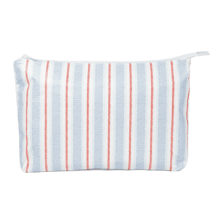Medium Stash Bag 13x9   Nantucket Stripe Accessories Wipstitch Needleworks 

