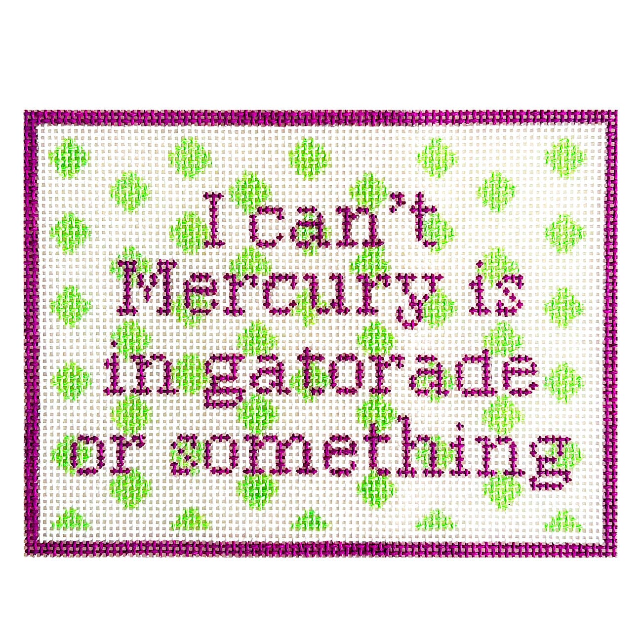 Mercury in Gatorade Painted Canvas Poppy J Stitches  - 1