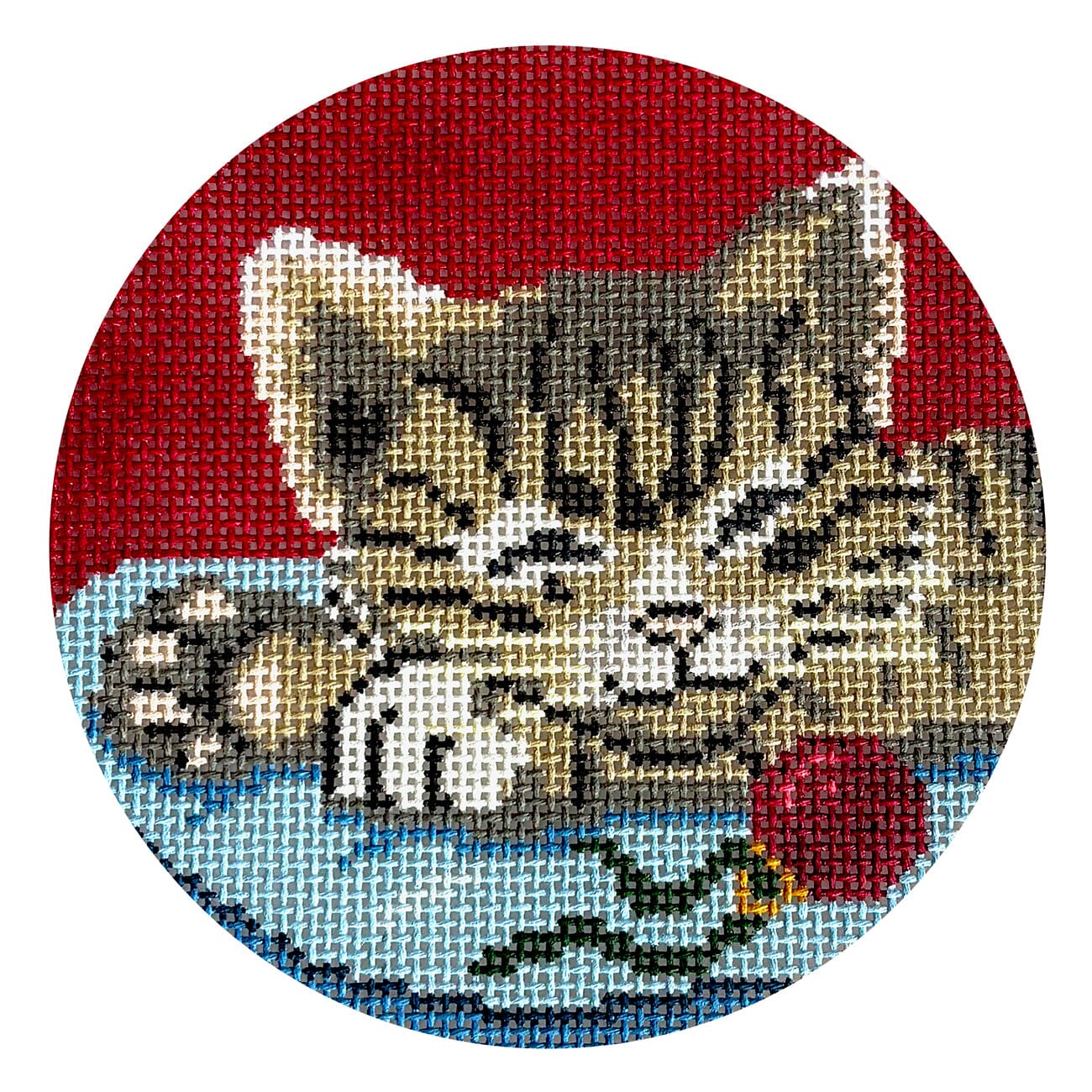 MFT   Whiskers on Kittens Painted Canvas The Gingham Stitchery  - 1