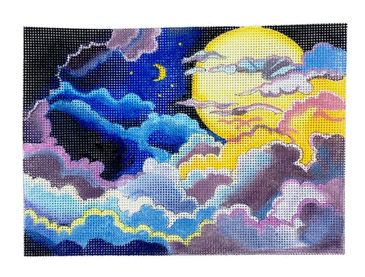 Midnight Sky Painted Canvas Colors of Praise 