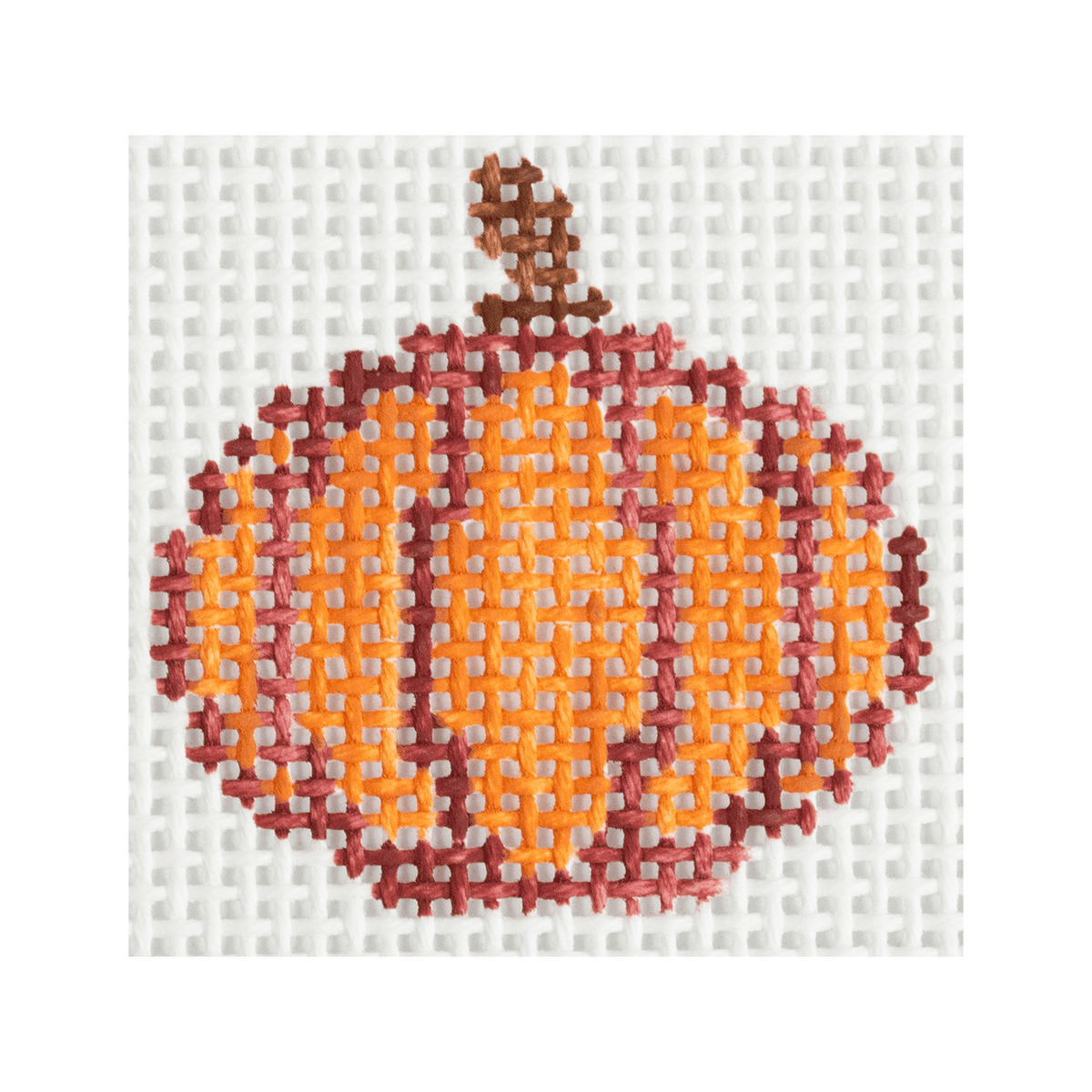 Mini Pumpkin Painted Canvas Arden Gray Co.  - 1