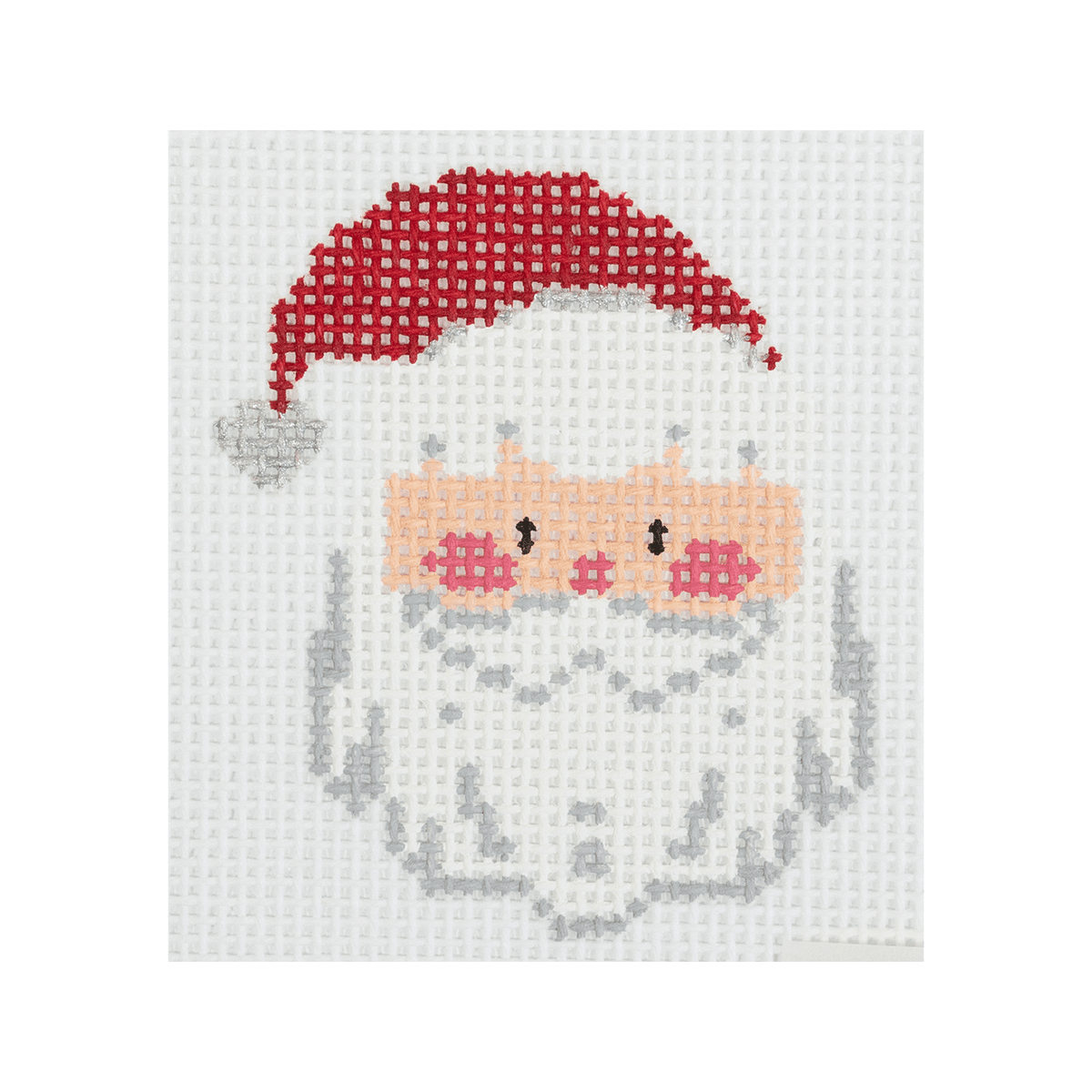 Mini Santa Painted Canvas Arden Gray Co.  - 1